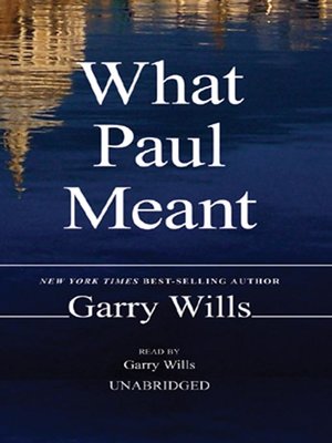 cover image of What Paul Meant